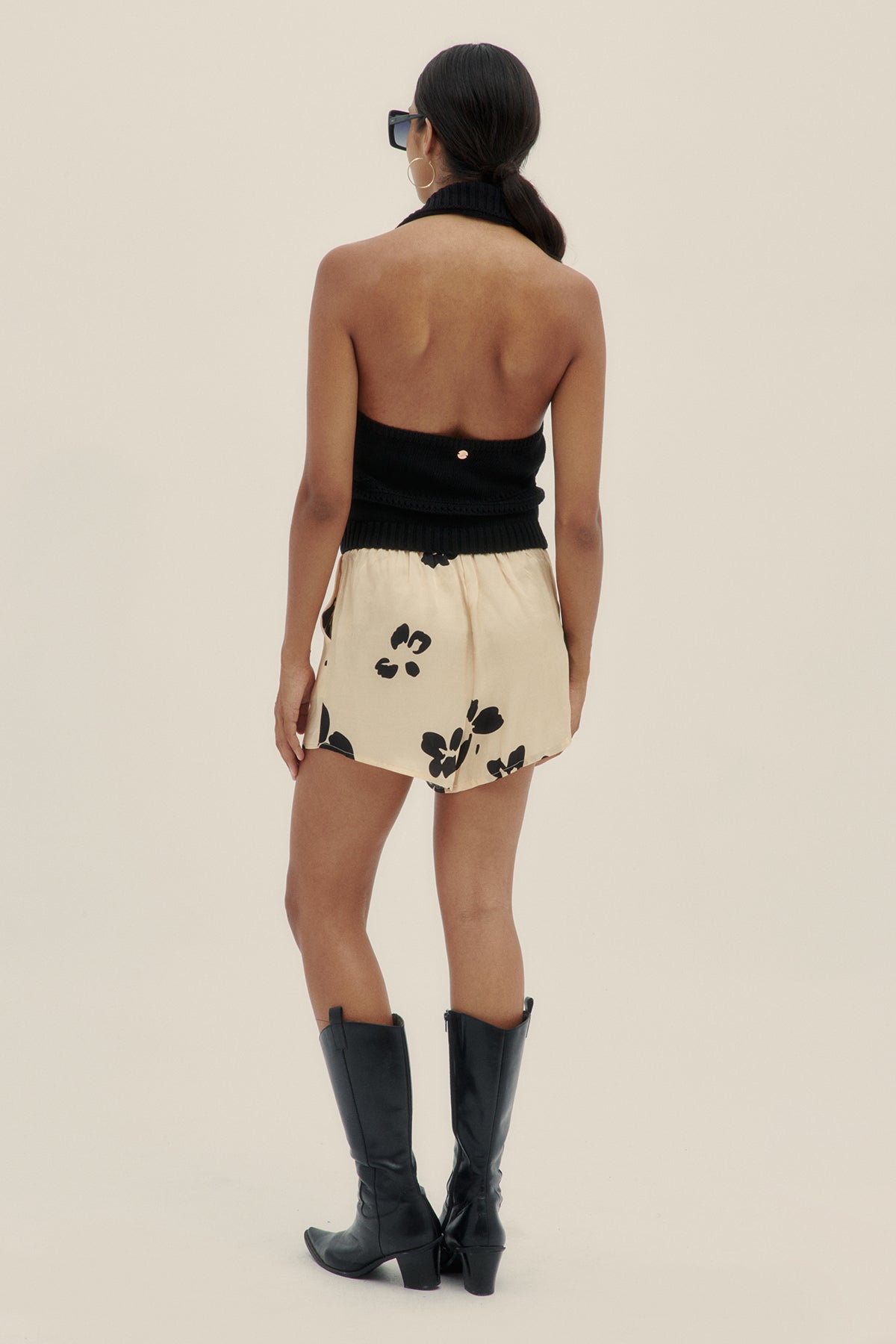 Top Halter Negro - Polonio