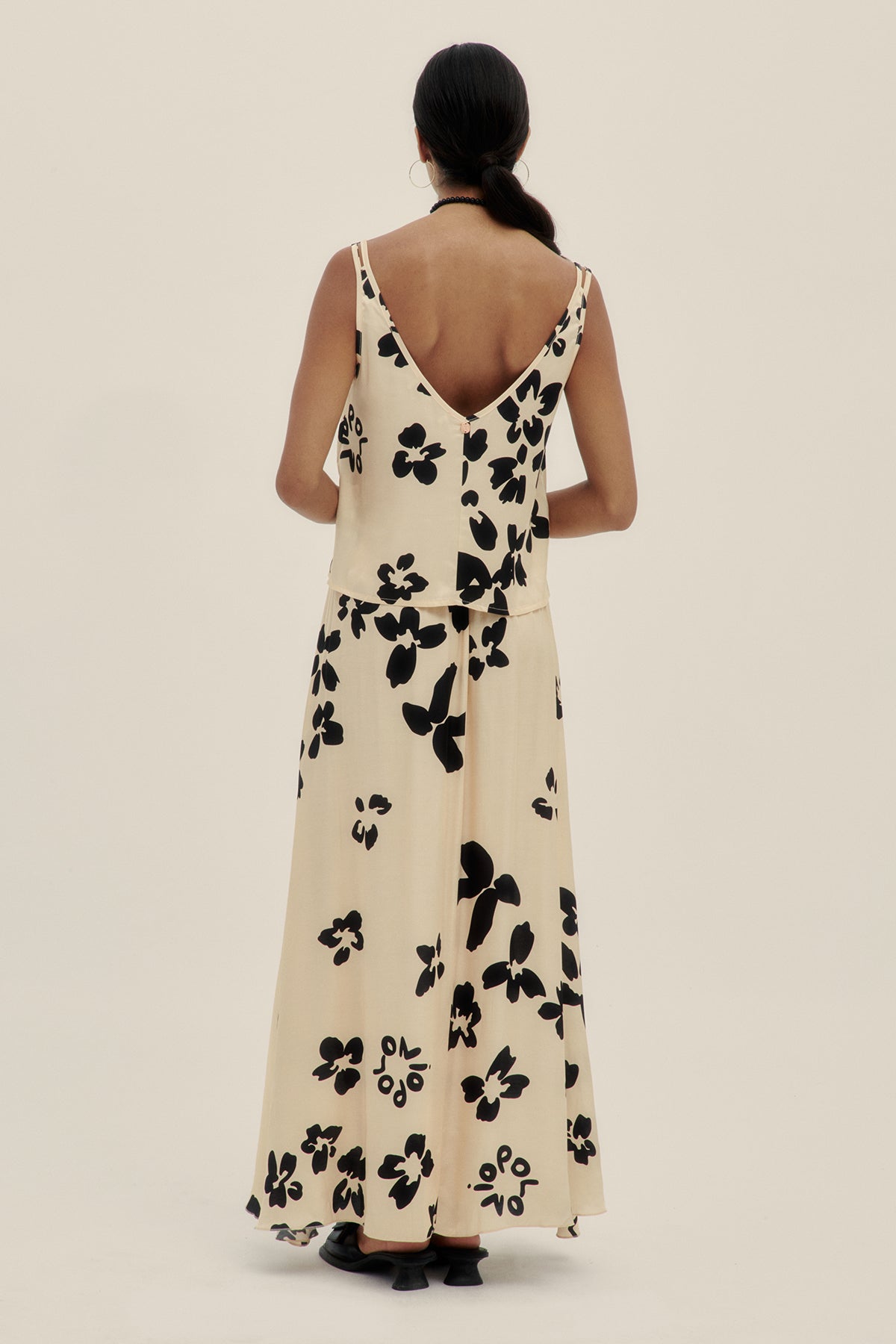 Falda Maxi Blossom - Polonio