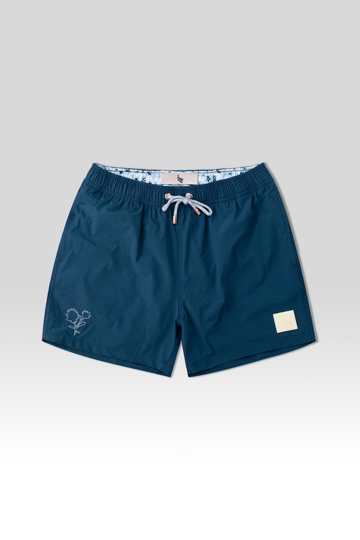 Bañador Classic Bordado Azul - Polonio