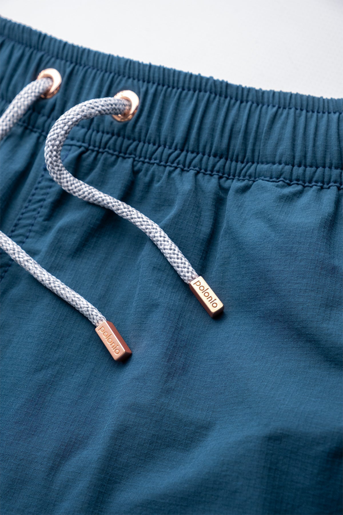 Bañador Classic Bordado Azul - Polonio