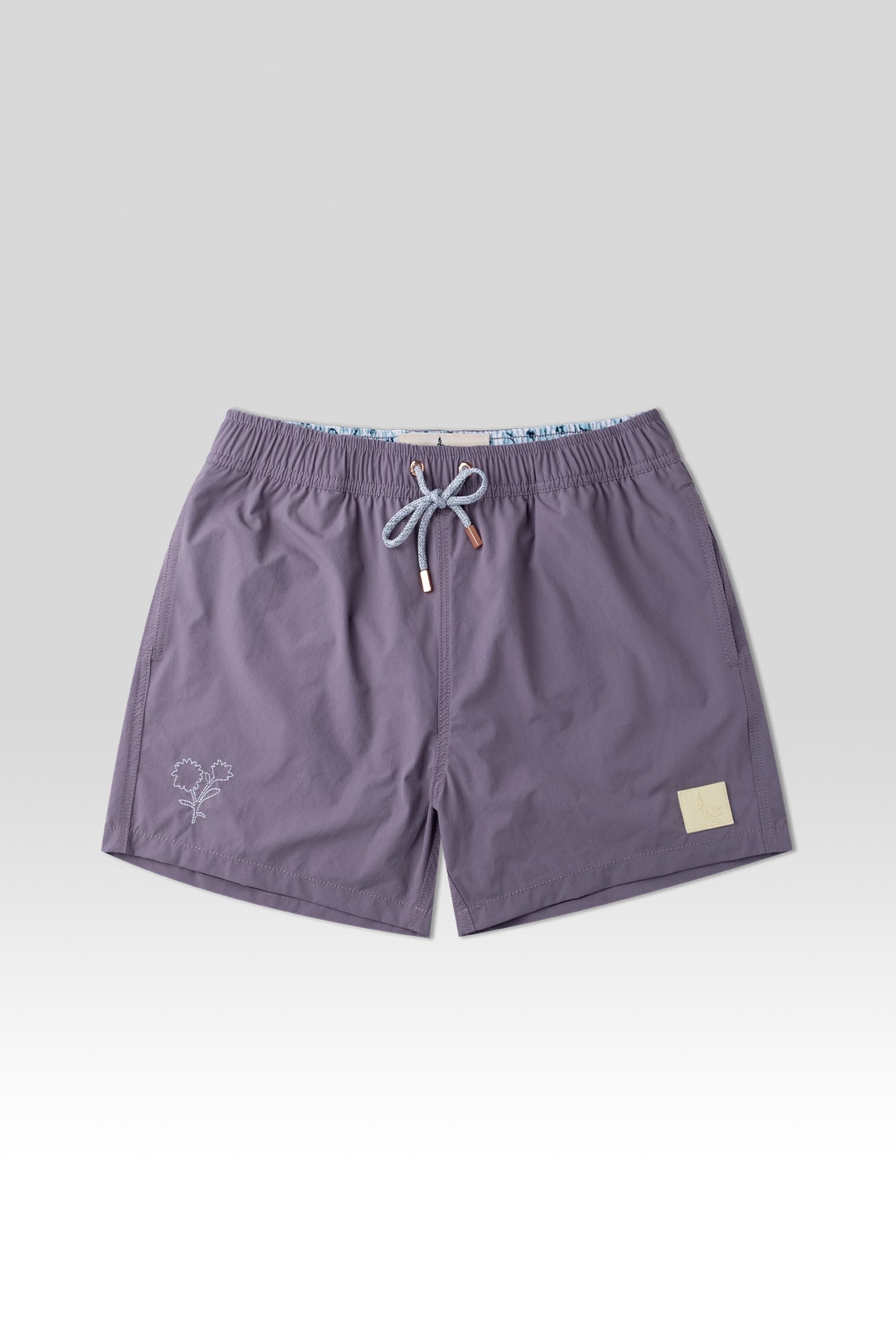 Bañador Classic Bordado Violeta - Polonio