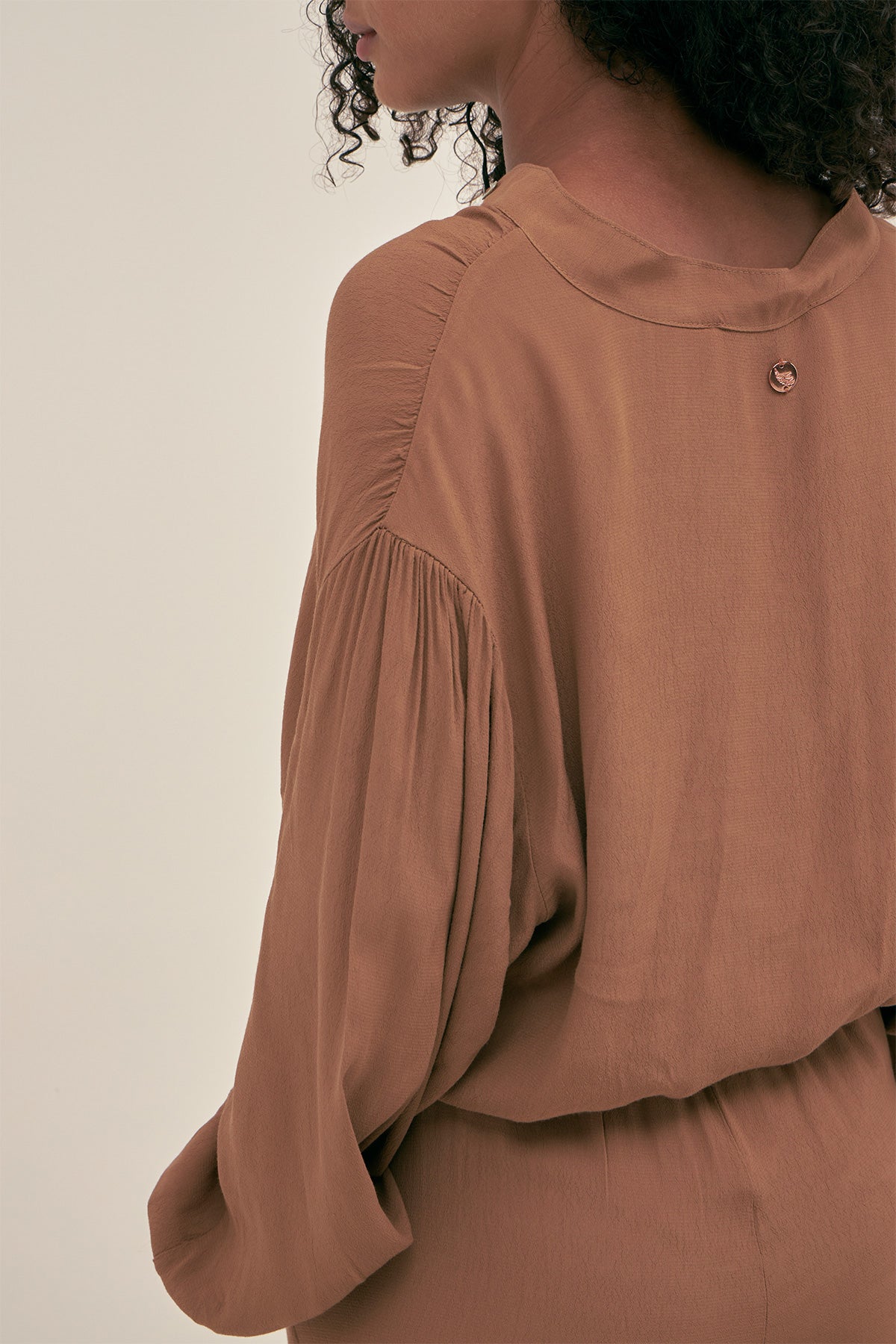 Camisa Abby Bronce - Polonio