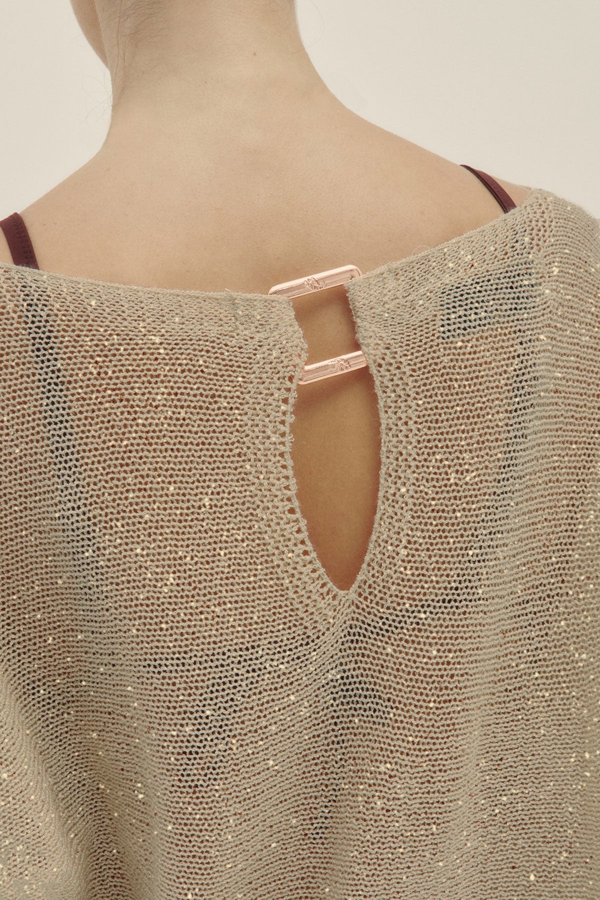 Jersey Lu Ring de Lurex Oro - Polonio