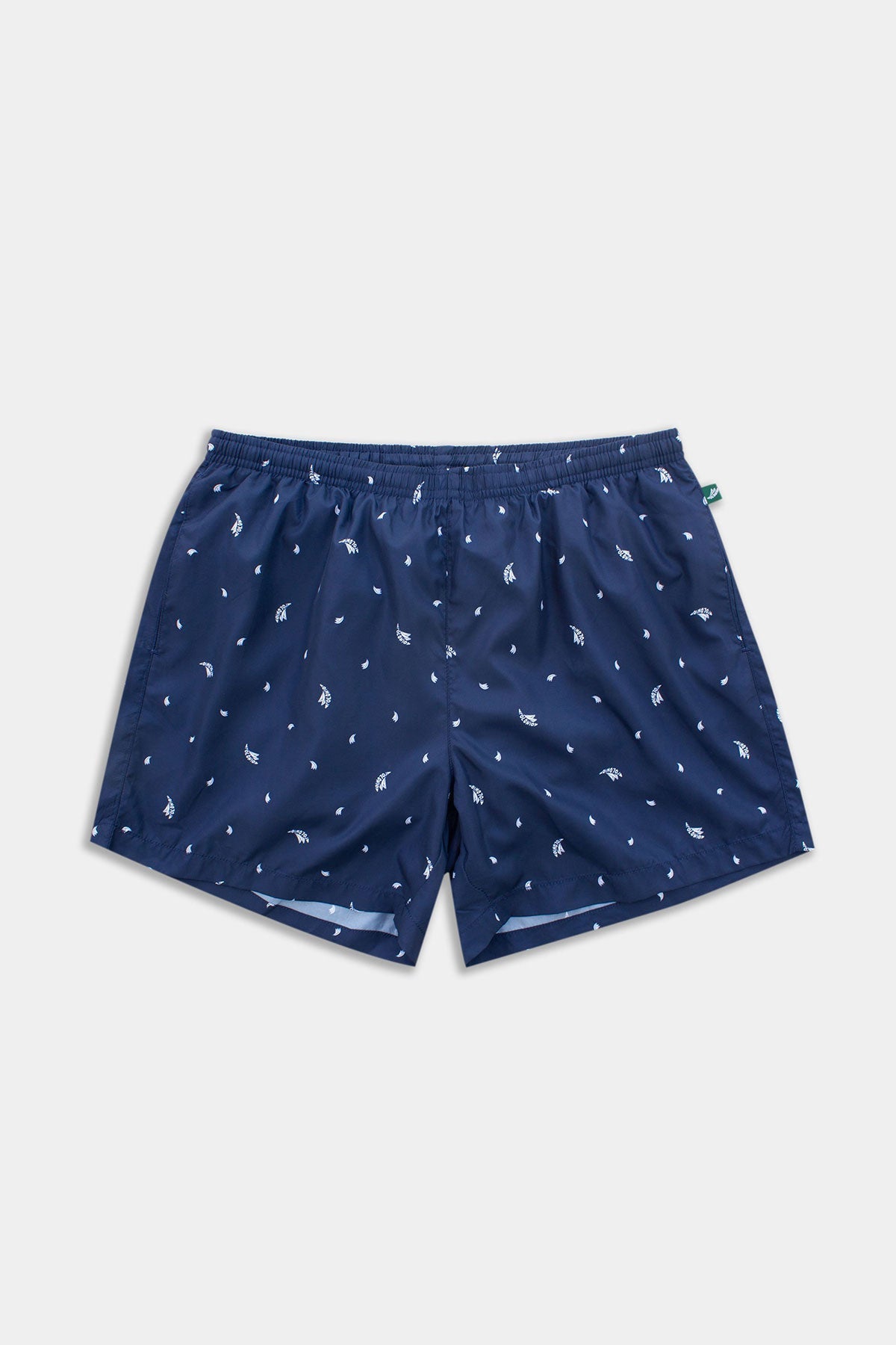 Bañador Runner Mini Platanos Azul - Polonio