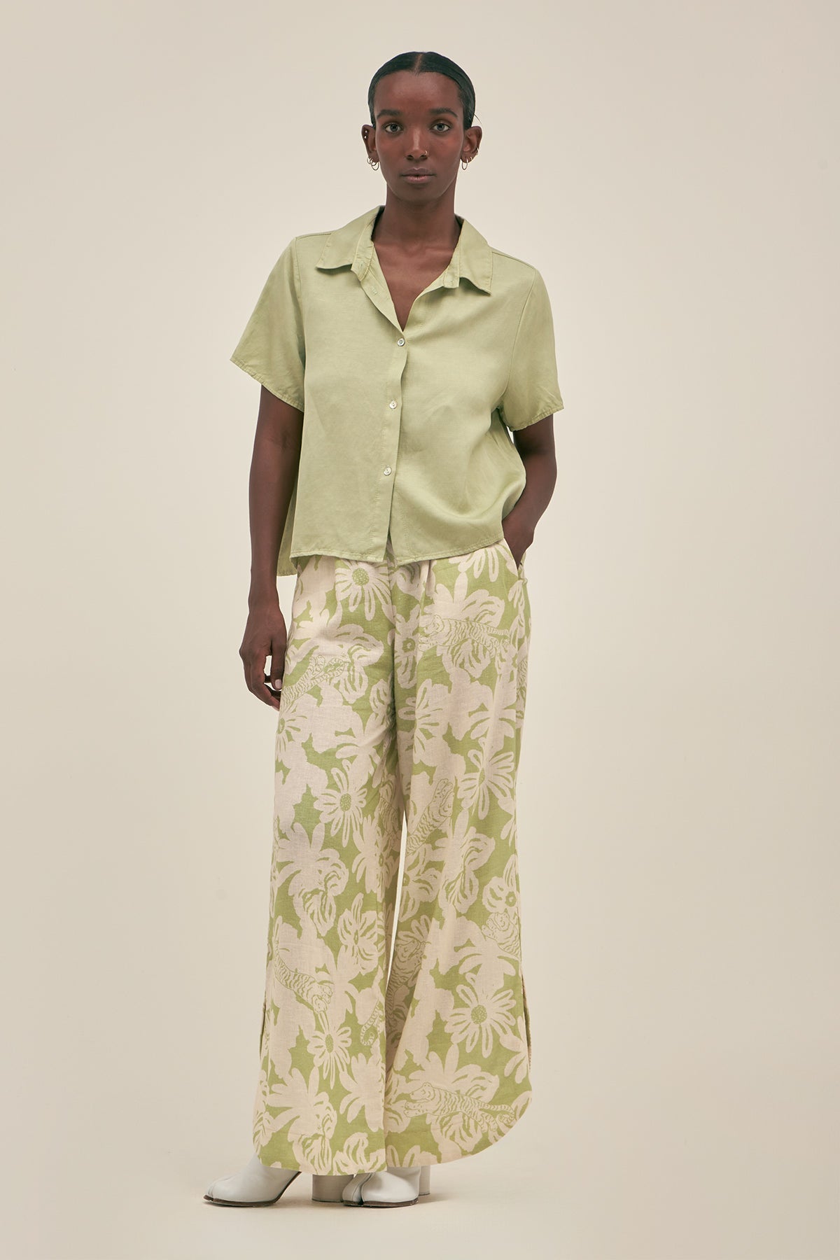 Pantalón Vale Jungle Green - Polonio