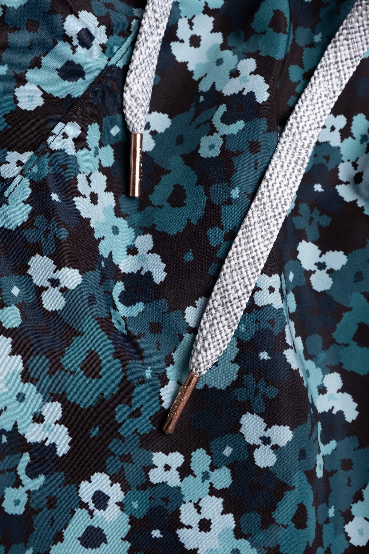 Short de Baño Runner Pixel Floral - Polonio