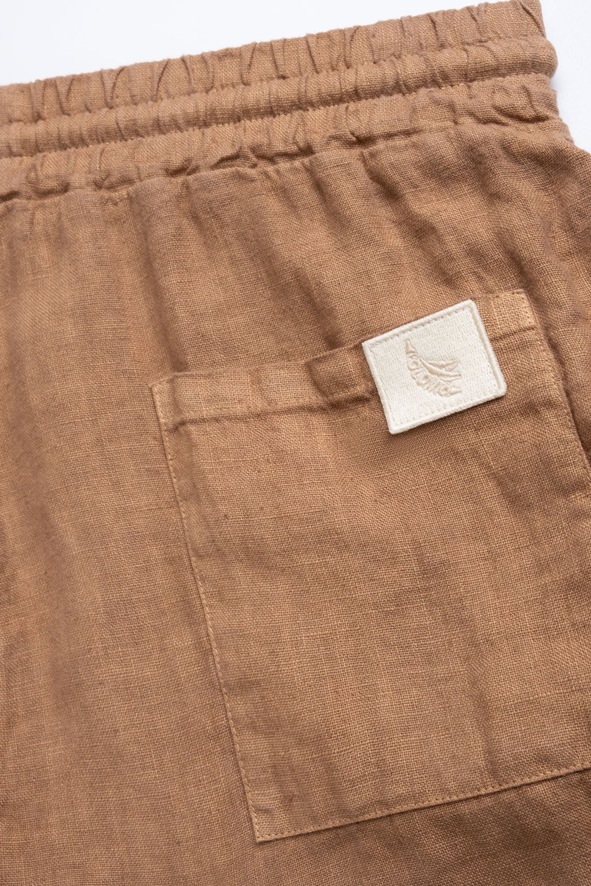 Short 100% Lino Premium Tabaco - Polonio