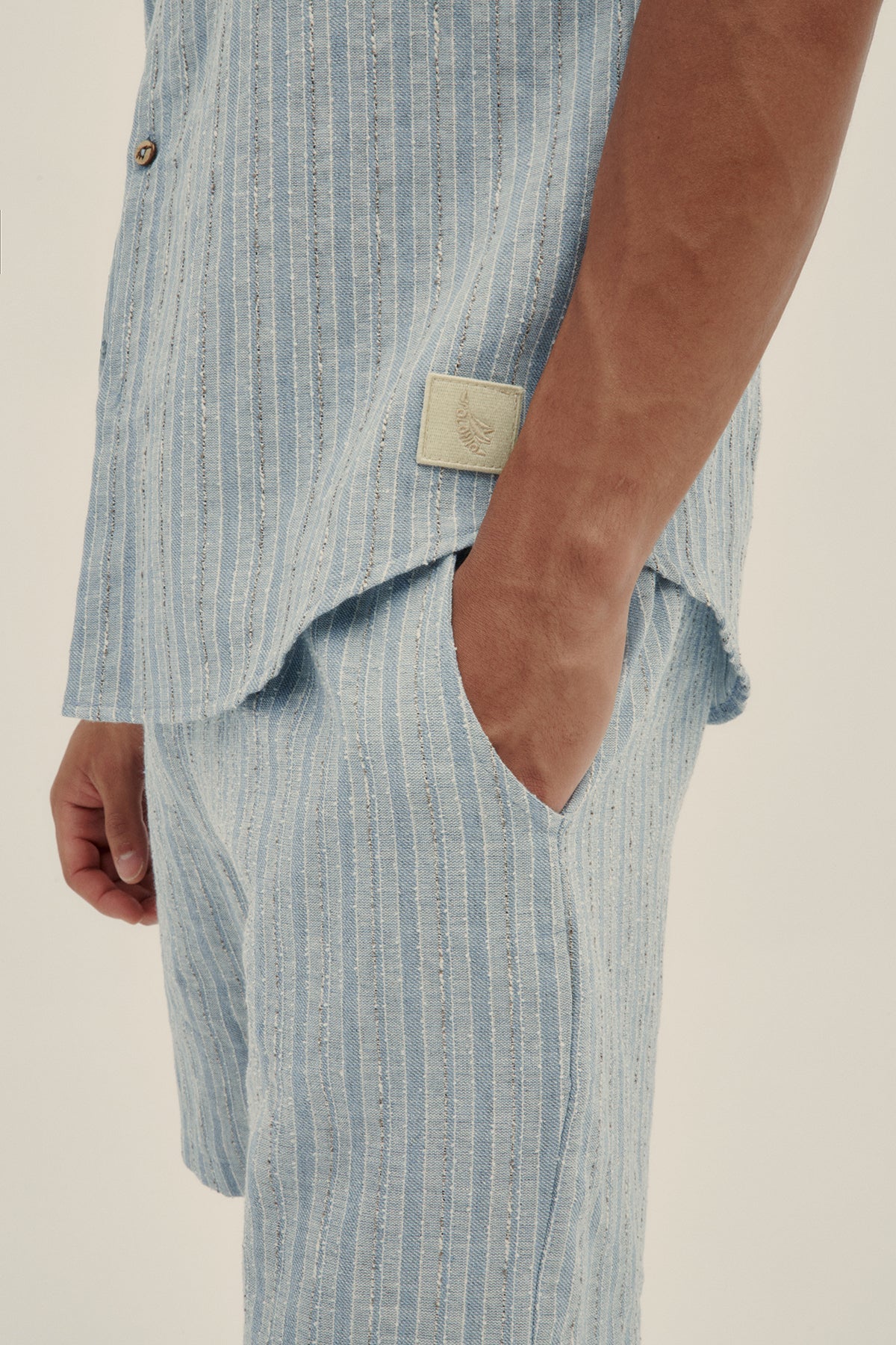 Short Tonal Azul - Polonio