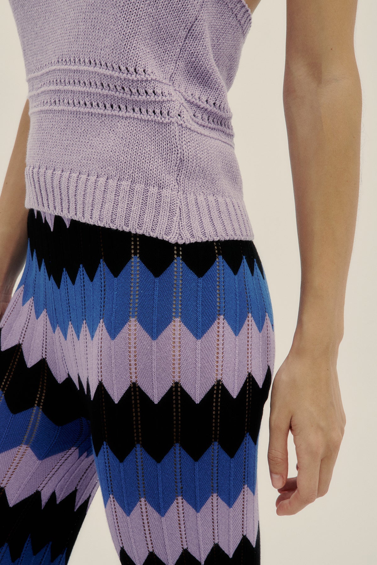 Top Halter Lila - Polonio
