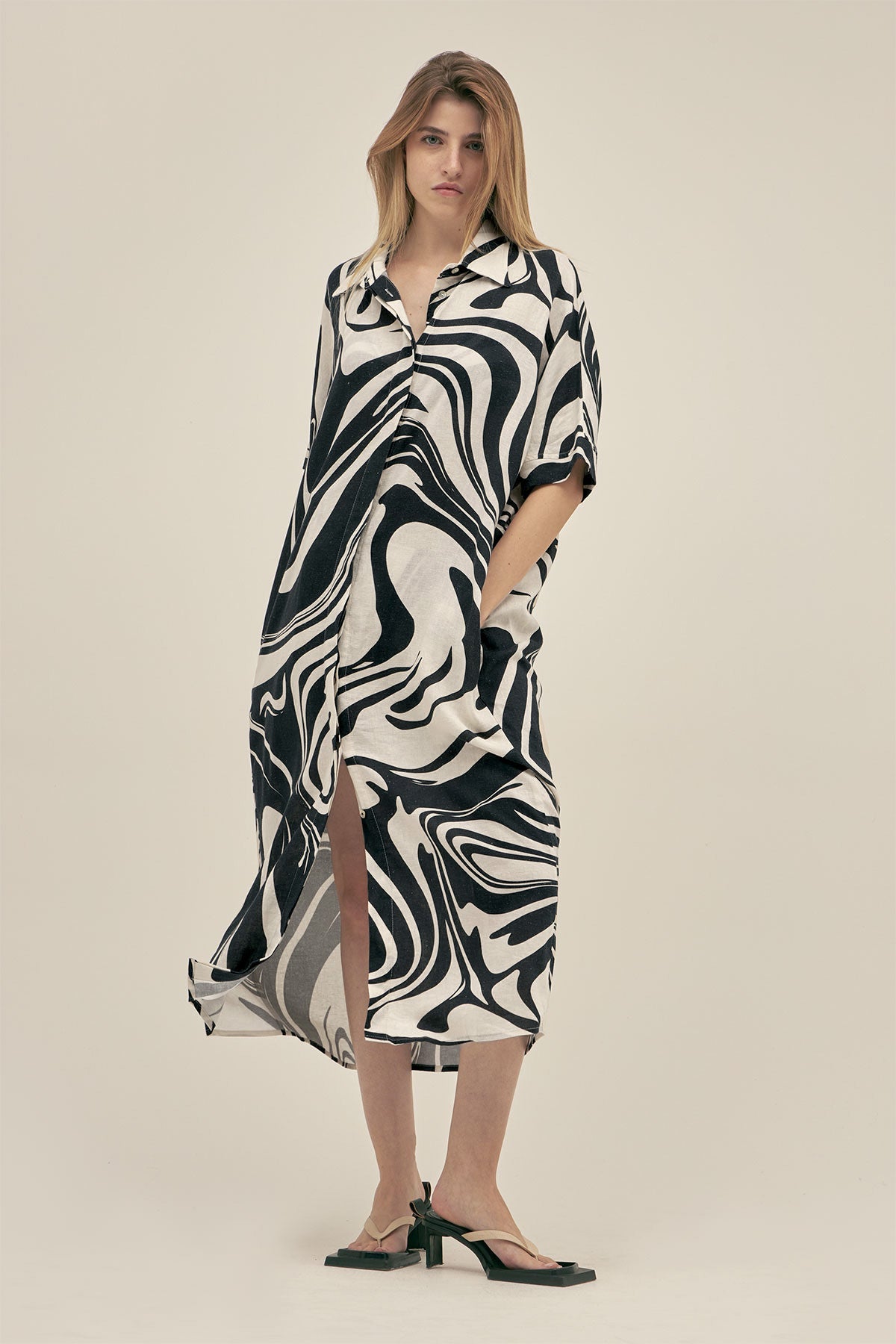 Vestido Marie Marble - Polonio