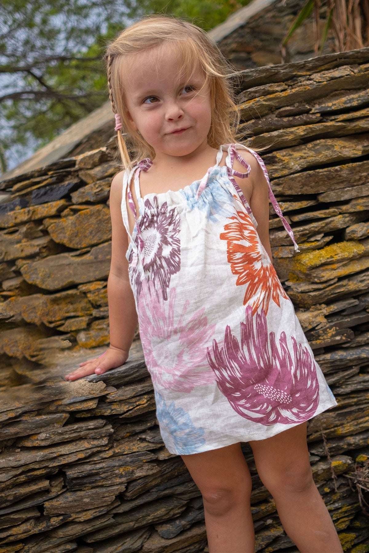 Bebé Amelie Dress Lino Jelly - Polonio