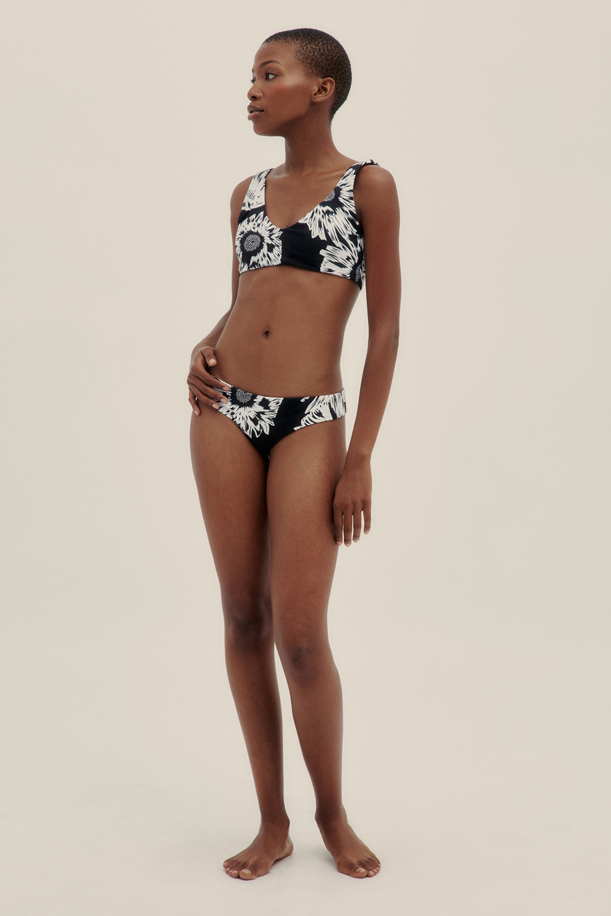 Braguita Bikini Brazilian Jelly Black - Polonio
