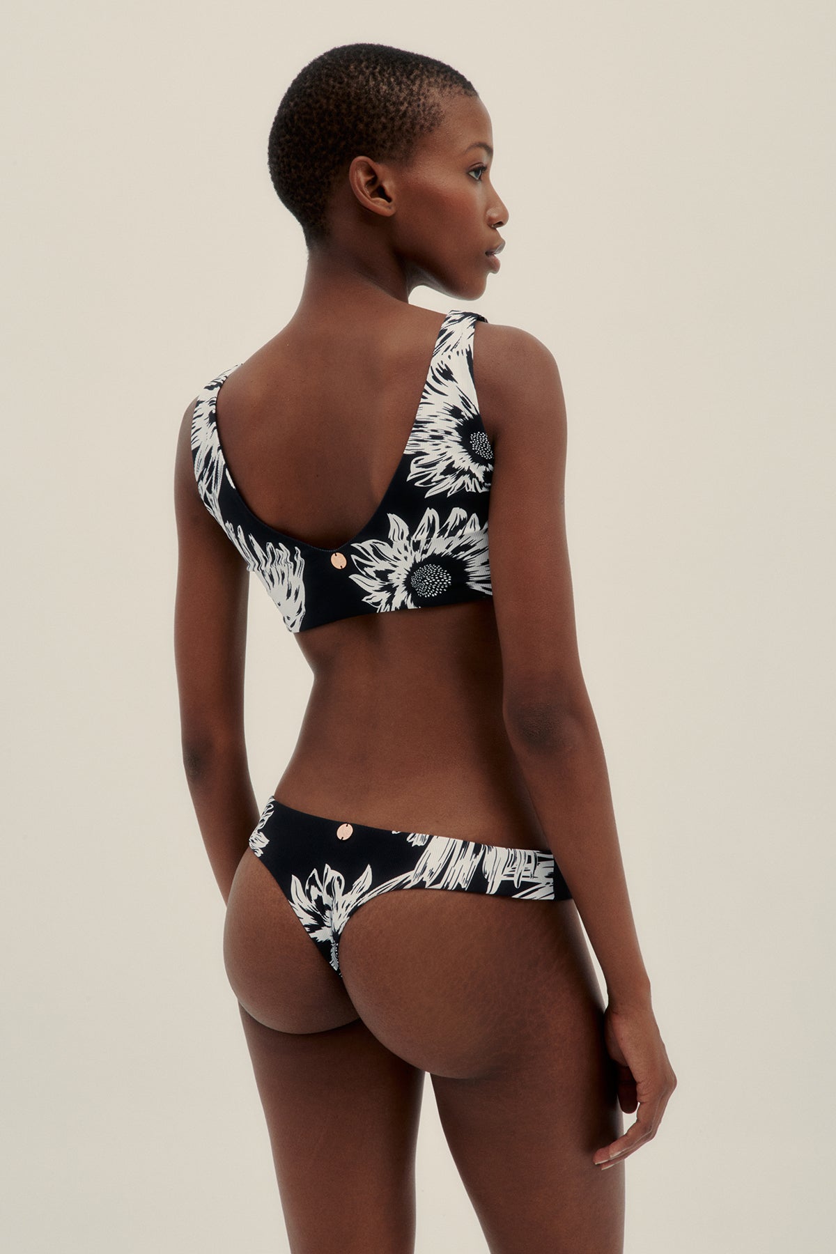 Braguita Bikini Brazilian Jelly Black - Polonio