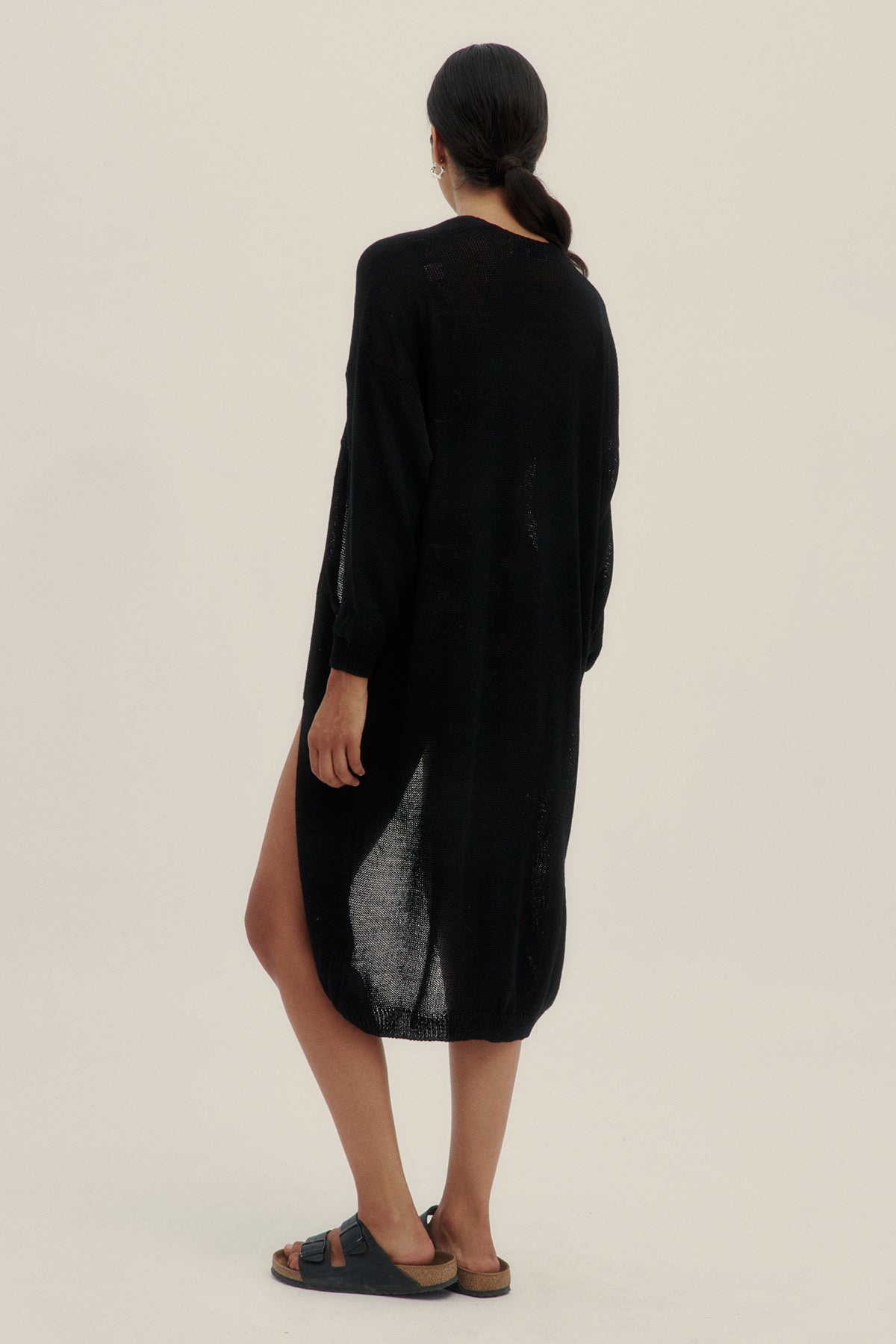 Cardigan Lu Negro - Polonio