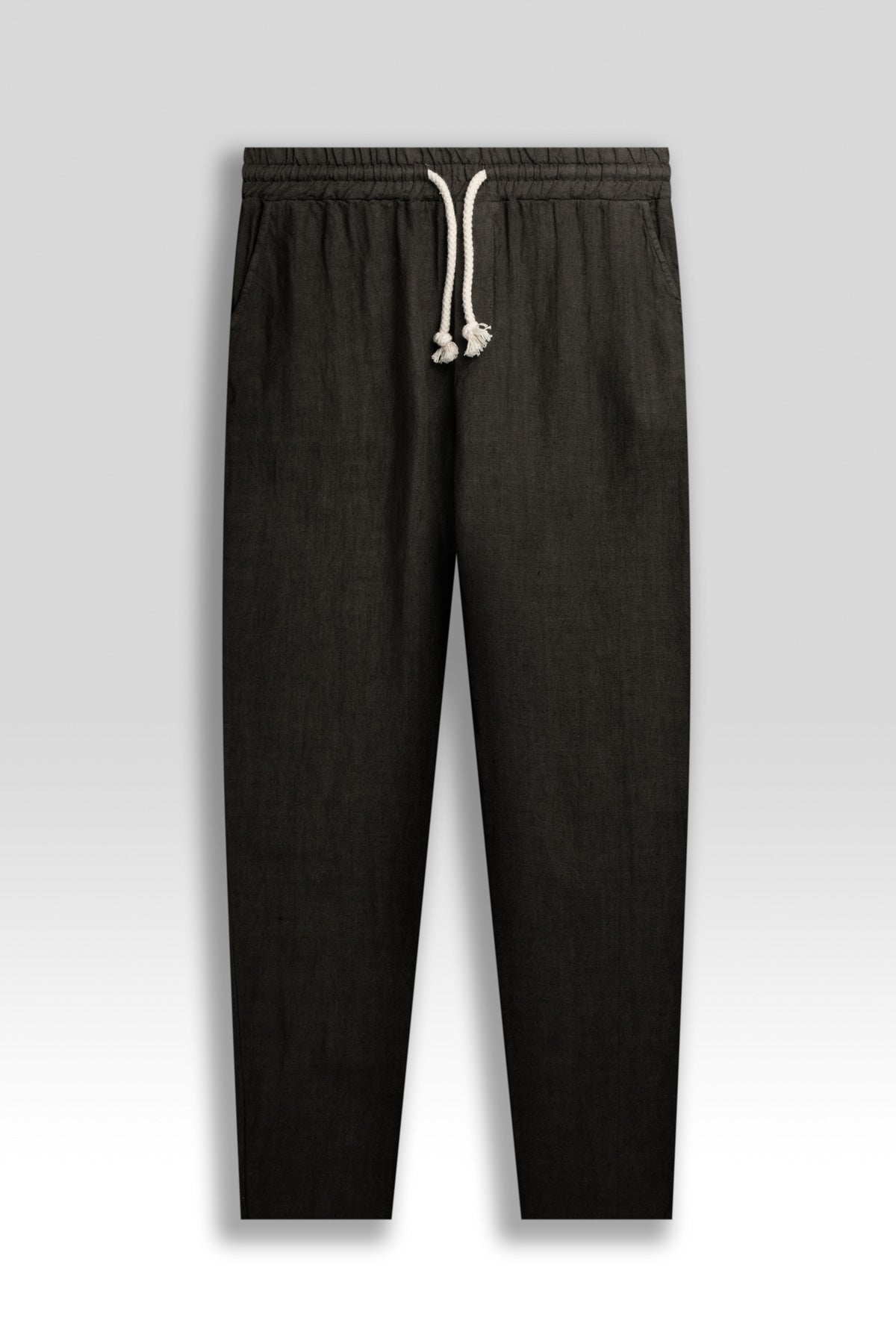 Pantalón 100% Lino Premium Negro - Polonio