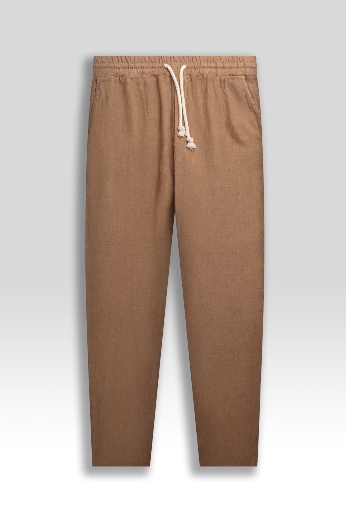 Pantalón 100% Lino Premium Tabaco - Polonio