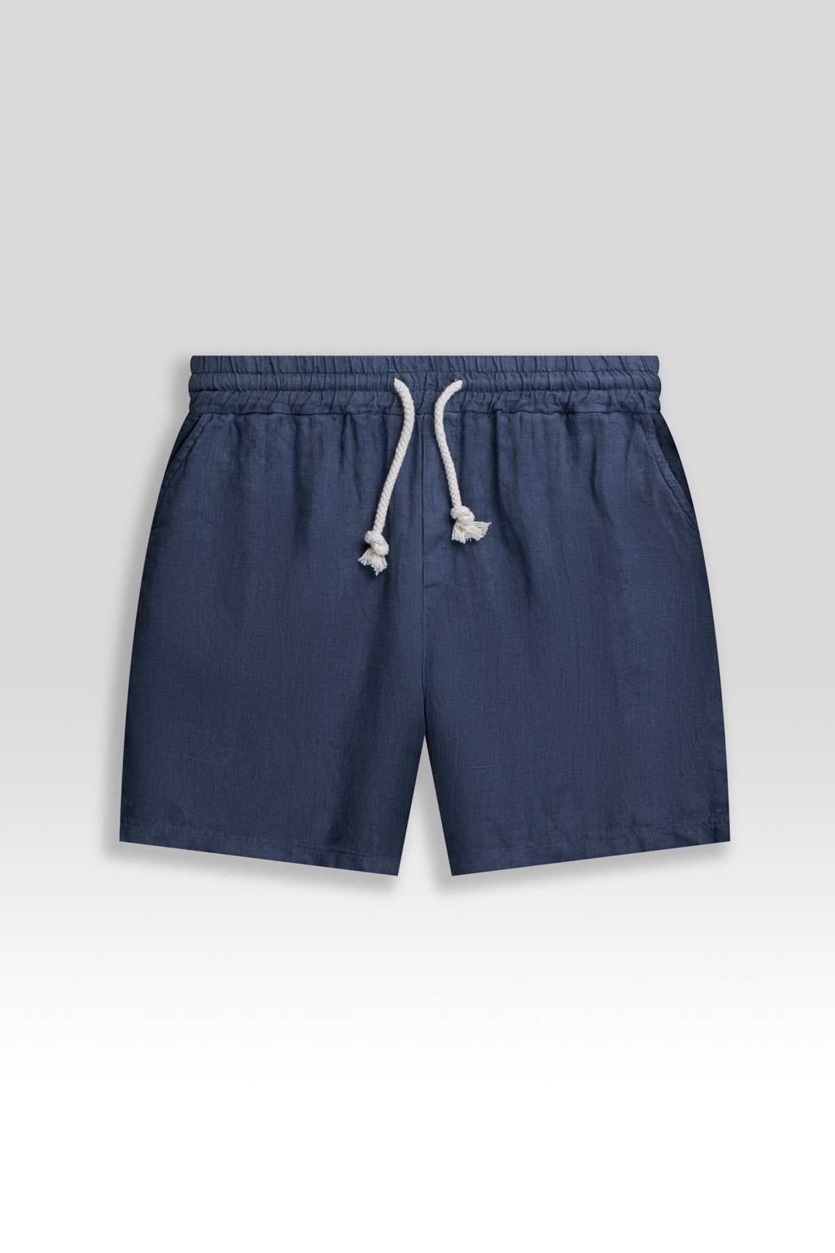 Short 100% Lino Premium Indigo - Polonio