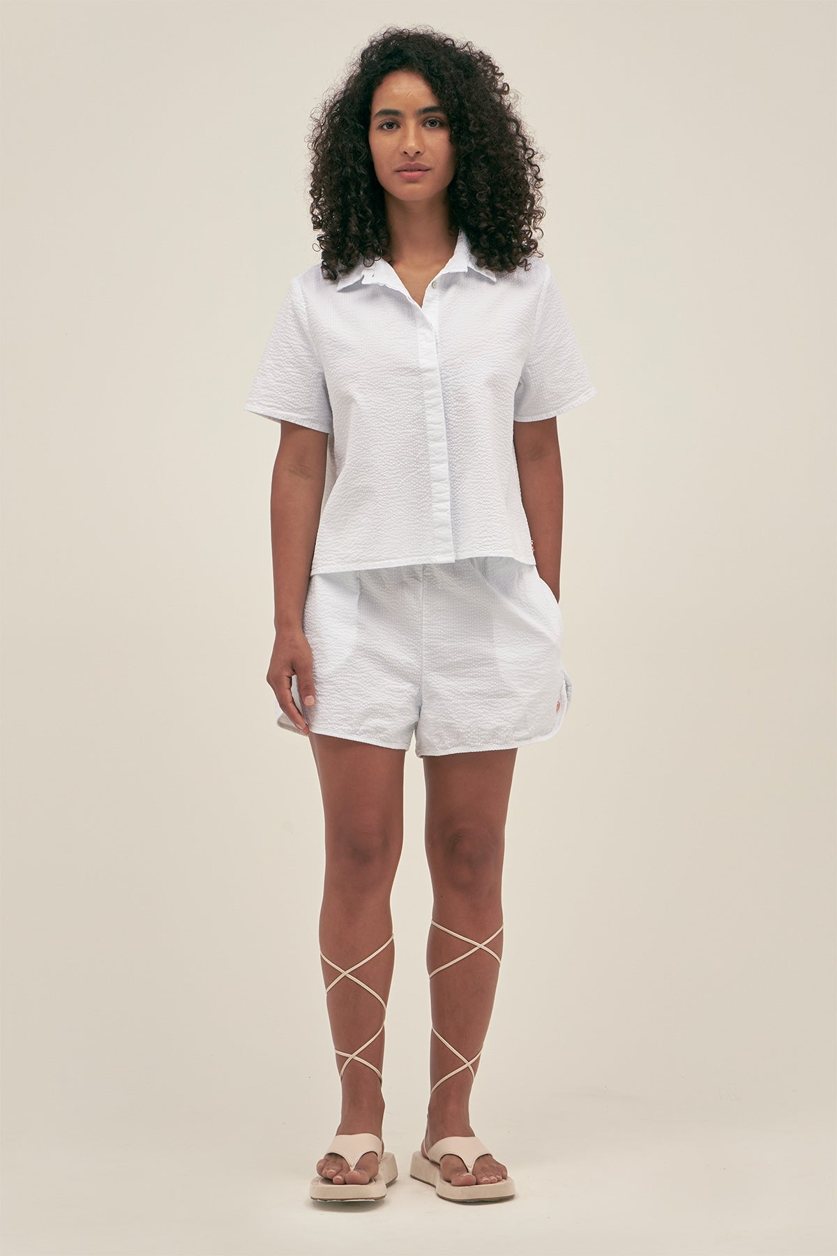 Short Michu Blanco - Polonio