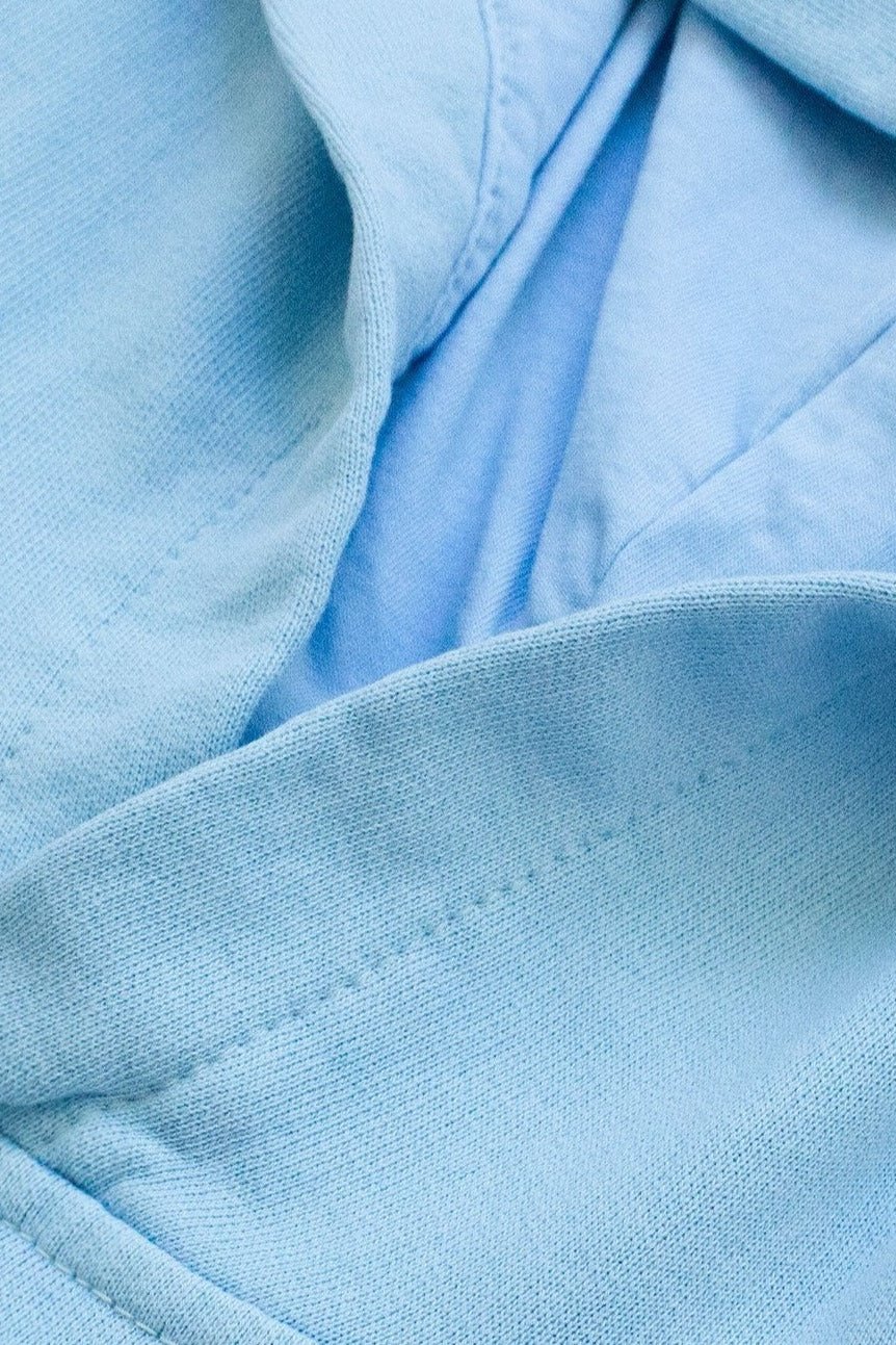 Sudadera Capucha Algodón Azul - Polonio