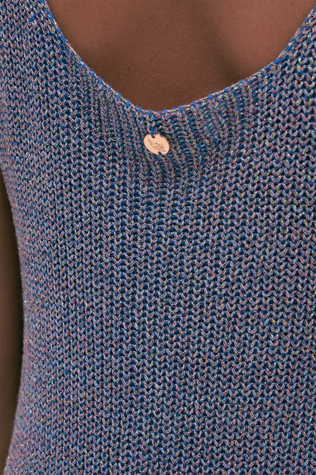 Vestido Eli Lurex Lavanda - Polonio