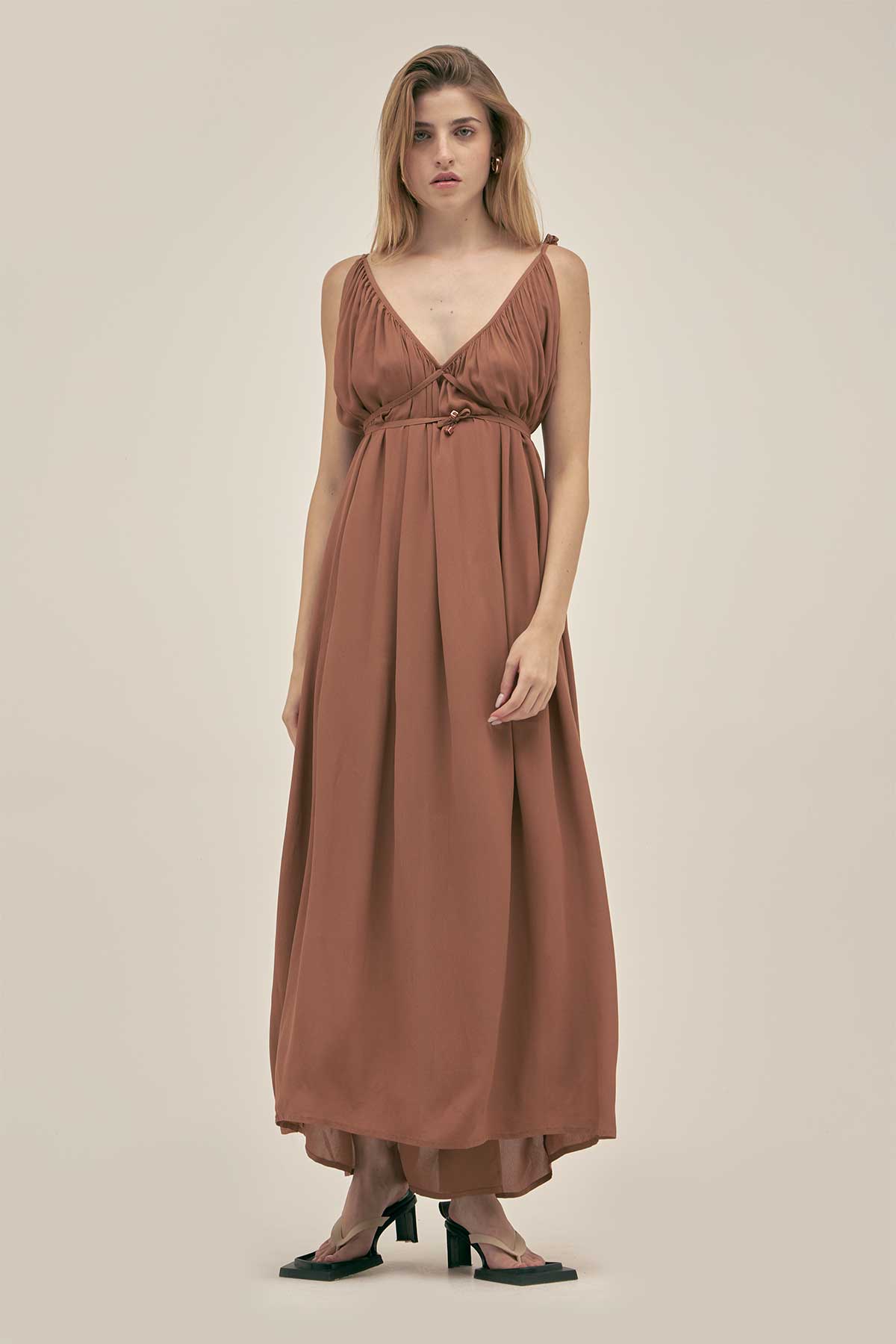 Vestido Lara Bronce - Polonio
