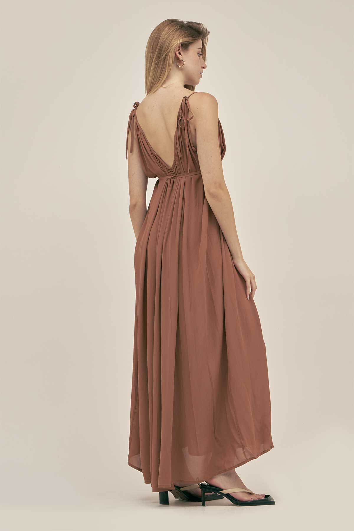 Vestido Lara Bronce - Polonio